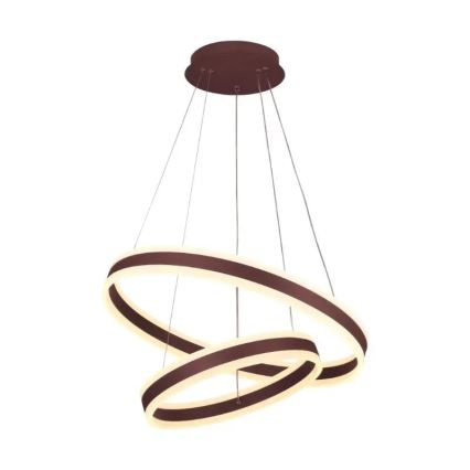 LED himmennettävä kattokruunu johdolla LED/135W/230V 3000-6500K halkaisija 60 cm + kaukosäädin