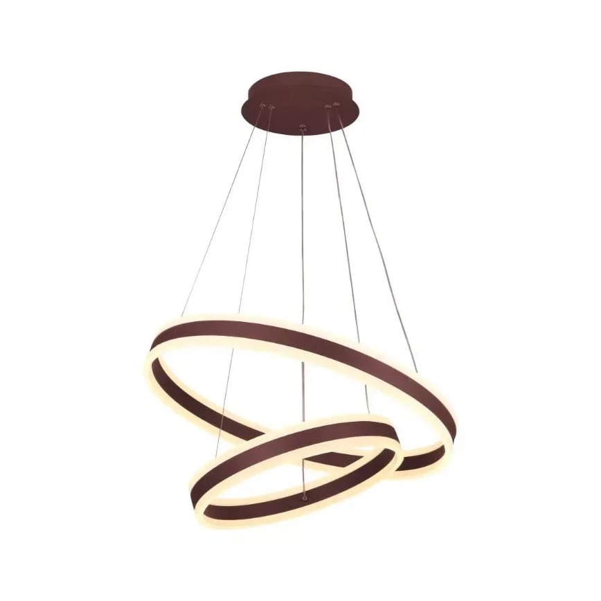 LED himmennettävä kattokruunu johdolla LED/135W/230V 3000-6500K halkaisija 60 cm + kaukosäädin