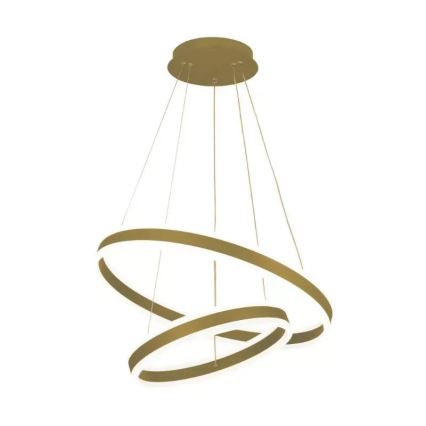 LED himmennettävä kattokruunu johdolla LED/135W/230V 3000-6500K halkaisija 60 cm + kaukosäädin