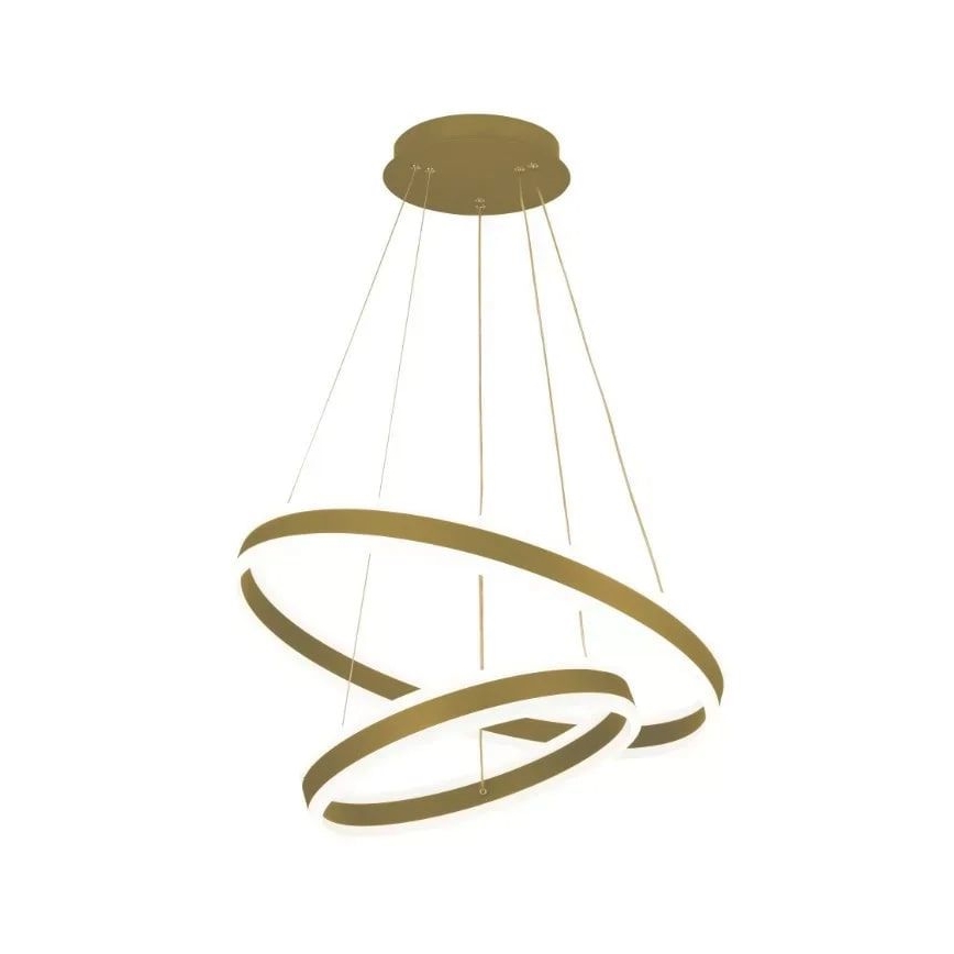 LED himmennettävä kattokruunu johdolla LED/135W/230V 3000-6500K halkaisija 60 cm + kaukosäädin