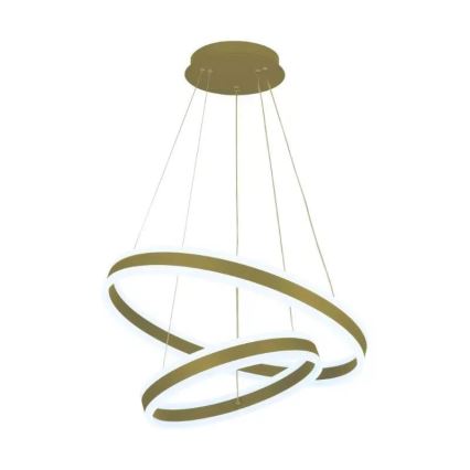 LED himmennettävä kattokruunu johdolla LED/135W/230V 3000-6500K halkaisija 60 cm + kaukosäädin