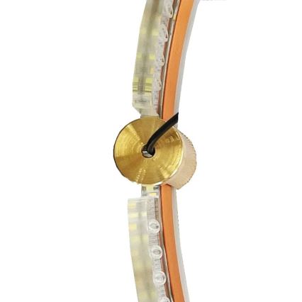 LED himmennettävä kattokruunu johdolla LED/140W/230V 3000-6500K halkaisija 60 cm + kaukosäädin