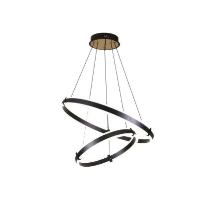 LED himmennettävä kattokruunu johdolla LED/140W/230V 3000-6500K halkaisija 60 cm + kaukosäädin