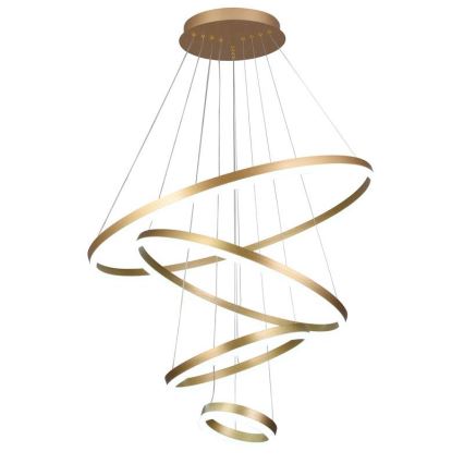 LED himmennettävä kattokruunu johdolla LED/165W/230V 3000-6500K halkaisija 80 cm + kaukosäädin