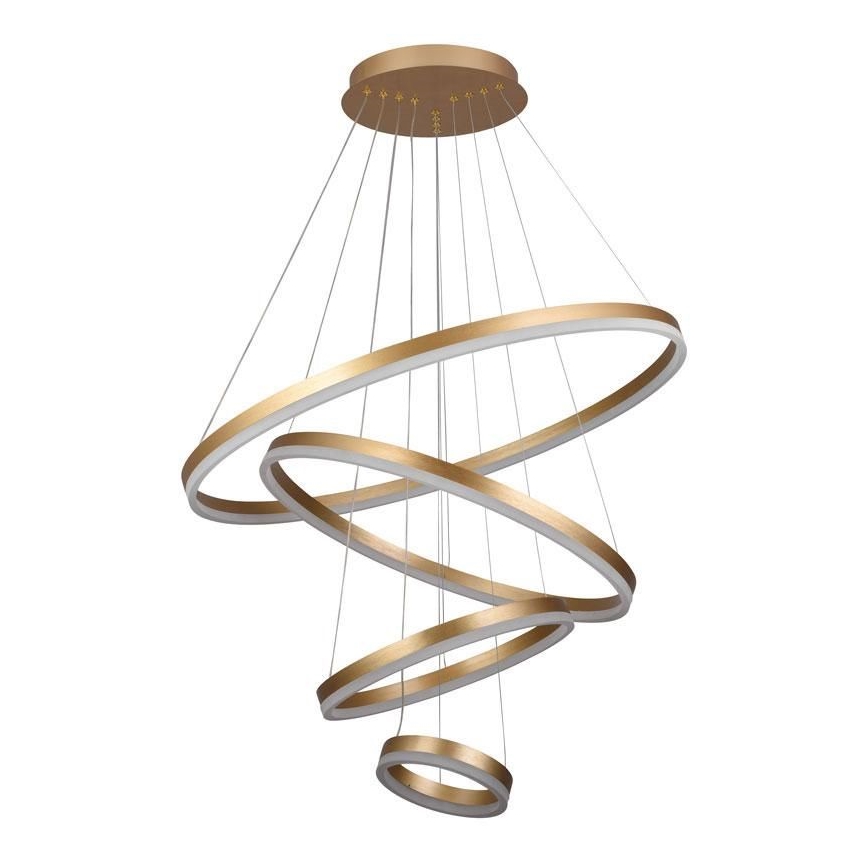 LED himmennettävä kattokruunu johdolla LED/165W/230V 3000-6500K halkaisija 80 cm + kaukosäädin