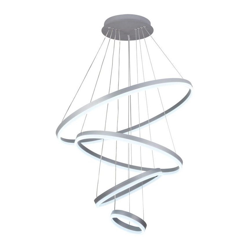 LED himmennettävä kattokruunu johdolla LED/165W/230V 3000-6500K halkaisija 80 cm + kaukosäädin