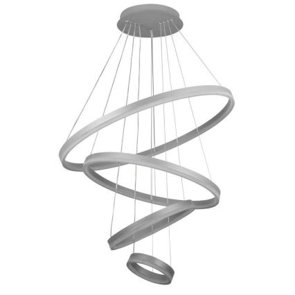 LED himmennettävä kattokruunu johdolla LED/165W/230V 3000-6500K halkaisija 80 cm + kaukosäädin