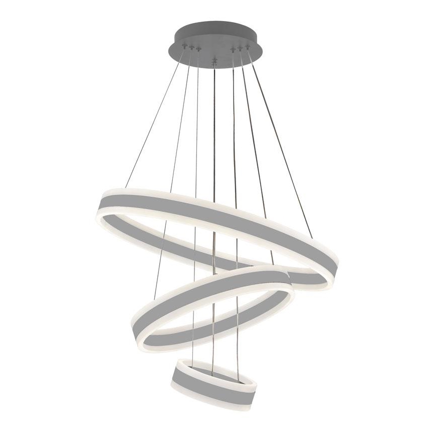 LED himmennettävä kattokruunu johdolla LED/165W/230V 3000-6500K halkaisija 60 cm + kaukosäädin