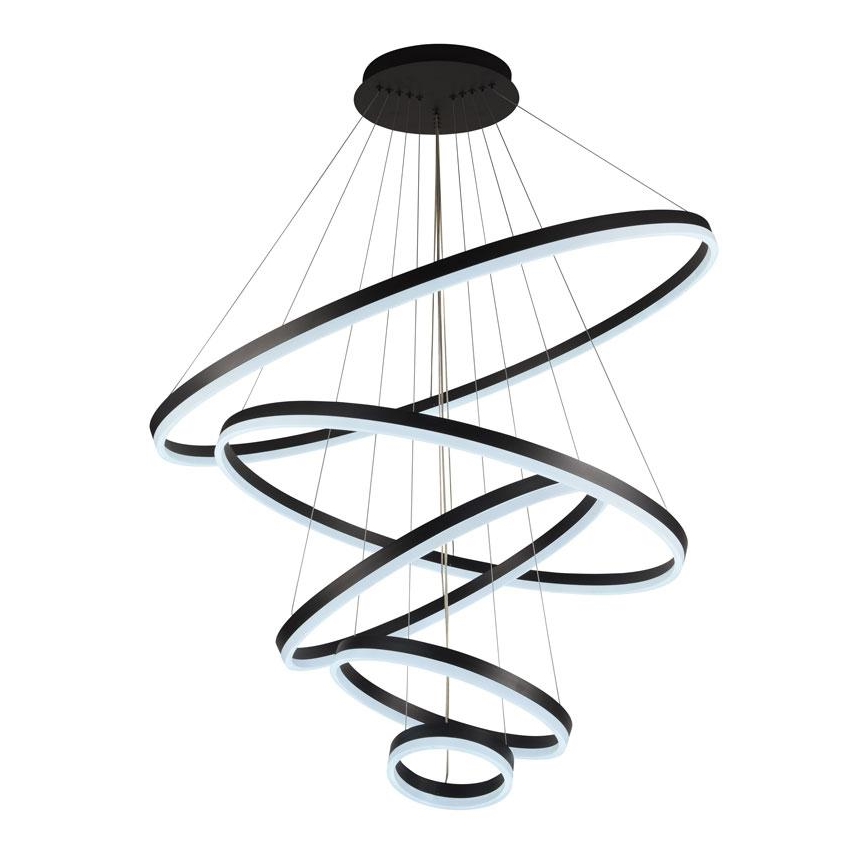 LED himmennettävä kattokruunu johdolla LED/210W/230V 3000-6500K halkaisija 100 cm + kaukosäädin