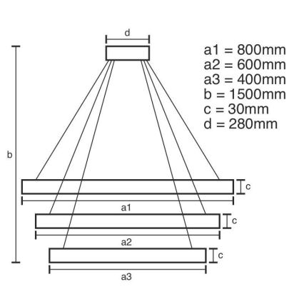 LED himmennettävä kristallikruunu johdolla LED/210W/230V 3000-6500K hopea + kaukosäädin