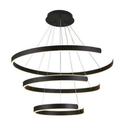 LED himmennettävä kattokruunu johdolla LED/220W/230V 3000-6500K halkaisija 80 cm + kaukosäädin