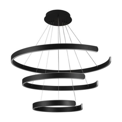 LED himmennettävä kattokruunu johdolla LED/220W/230V 3000-6500K halkaisija 80 cm + kaukosäädin