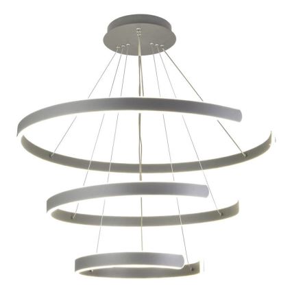 LED himmennettävä kattokruunu johdolla LED/220W/230V 3000-6500K halkaisija 80 cm + kaukosäädin