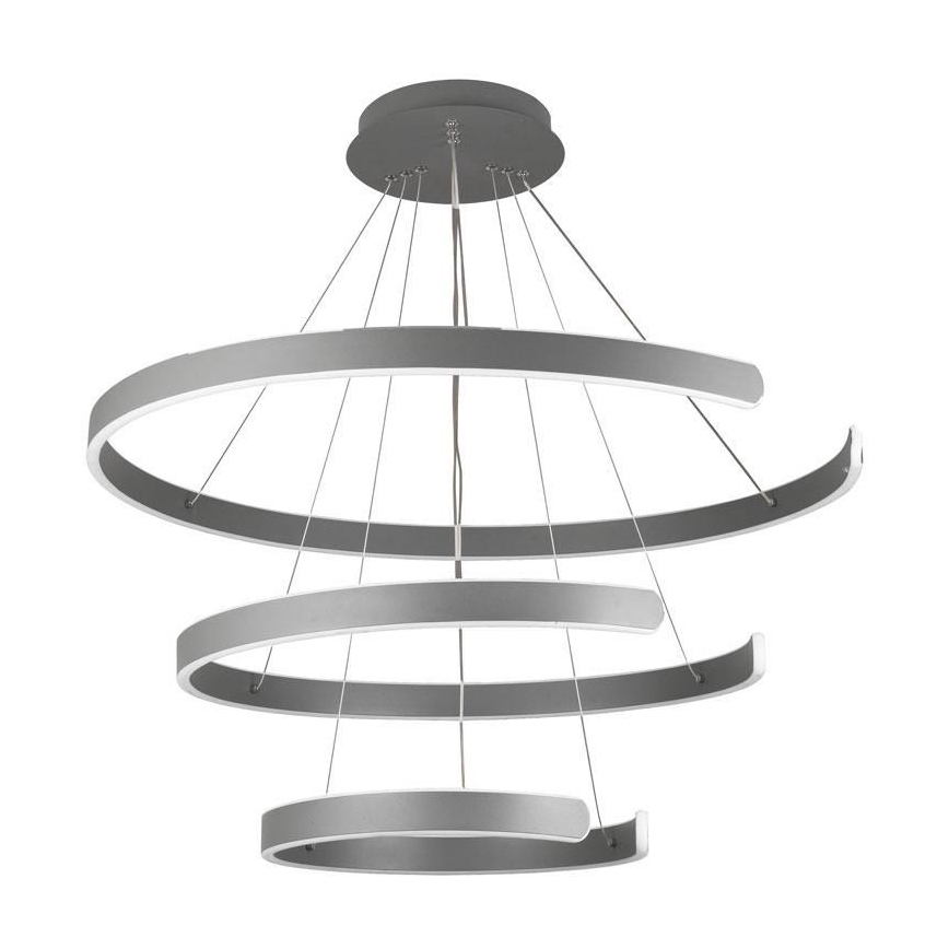 LED himmennettävä kattokruunu johdolla LED/220W/230V 3000-6500K halkaisija 80 cm + kaukosäädin