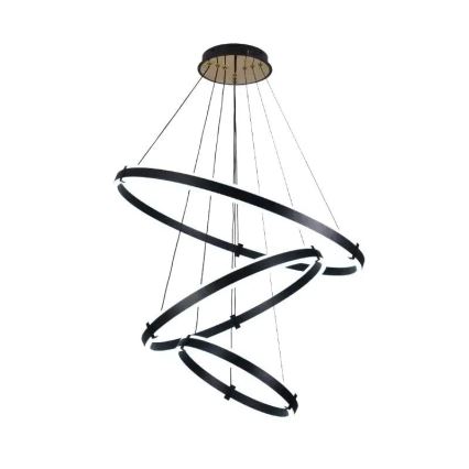 LED himmennettävä kattokruunu johdolla LED/250W/230V 3000-6500K halkaisija 80 cm + kaukosäädin