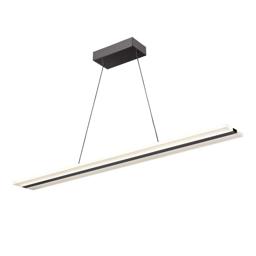 LED himmennettävä riippuvalaisin johdolla LED/40W/230V 3000-6500K kromi + kaukosäädin