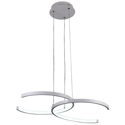 LED himmennettävä riippuvalaisin johdolla LED/50W/230V 3000-6500K + kaukosäädin