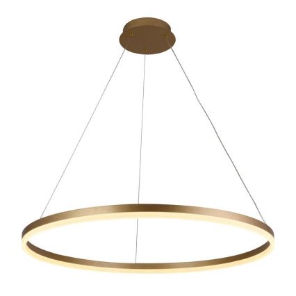 LED himmennettävä kattokruunu johdolla LED/55W/230V 3000-6500K halkaisija 80 cm + kaukosäädin