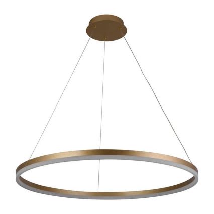 LED himmennettävä kattokruunu johdolla LED/55W/230V 3000-6500K halkaisija 80 cm + kaukosäädin