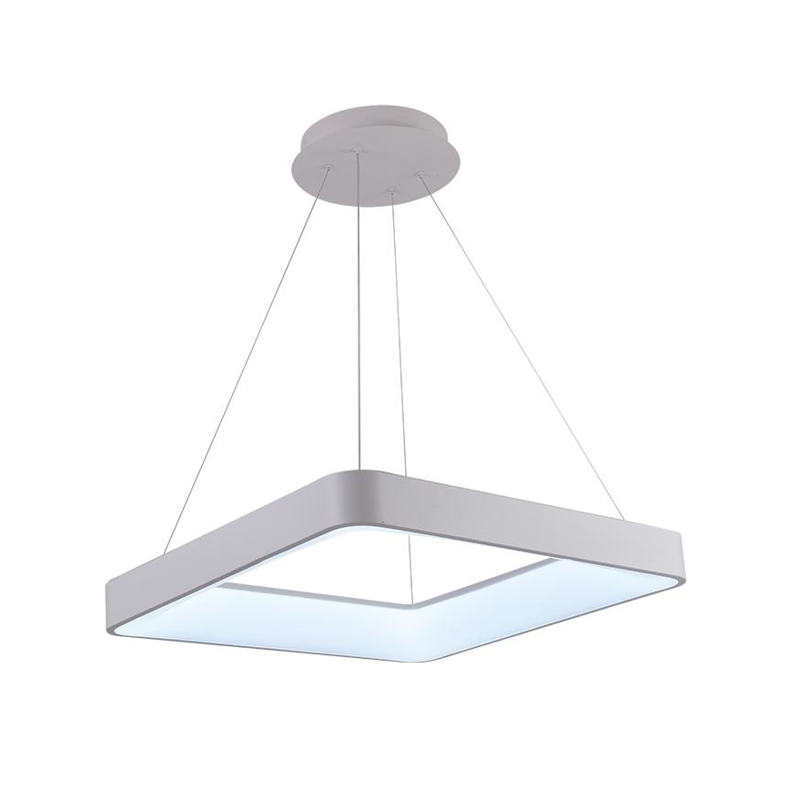 LED himmennettävä kattokruunu johdolla LED/55W/230V 3000-6500K valkoinen + kaukosäädin