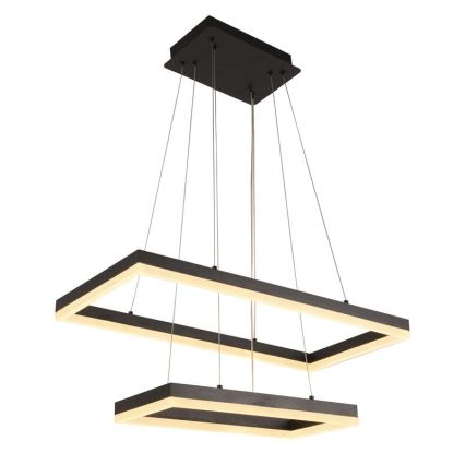 LED himmennettävä kattokruunu johdolla LED/65W/230V 3000-6500K + kaukosäädin