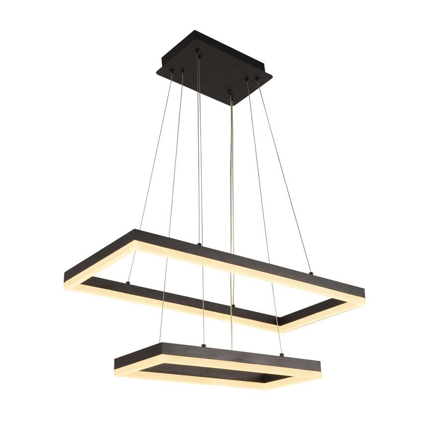 LED himmennettävä kattokruunu johdolla LED/65W/230V 3000-6500K + kaukosäädin