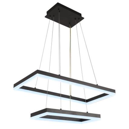 LED himmennettävä kattokruunu johdolla LED/65W/230V 3000-6500K + kaukosäädin