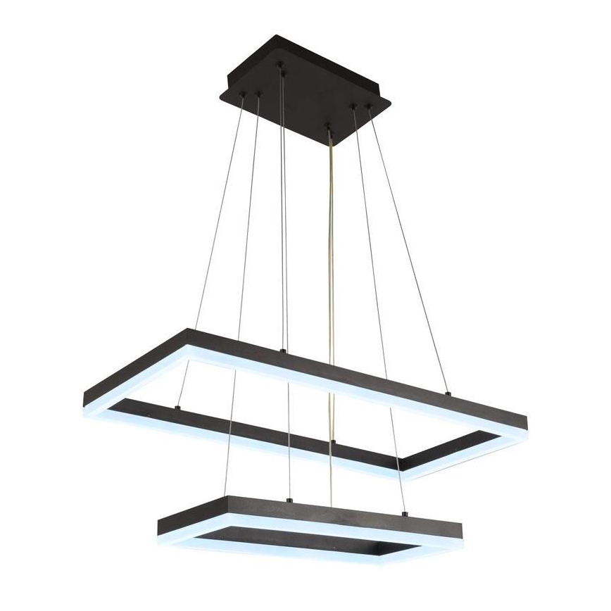 LED himmennettävä kattokruunu johdolla LED/65W/230V 3000-6500K + kaukosäädin