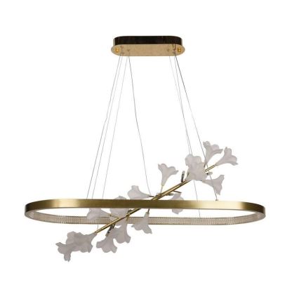 LED himmennettävä kattokruunu johdolla LED/65W/230V 3000-6500K + kaukosäädin