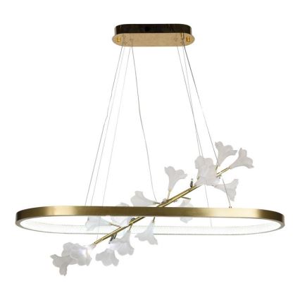 LED himmennettävä kattokruunu johdolla LED/65W/230V 3000-6500K + kaukosäädin