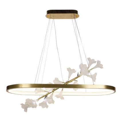 LED himmennettävä kattokruunu johdolla LED/65W/230V 3000-6500K + kaukosäädin