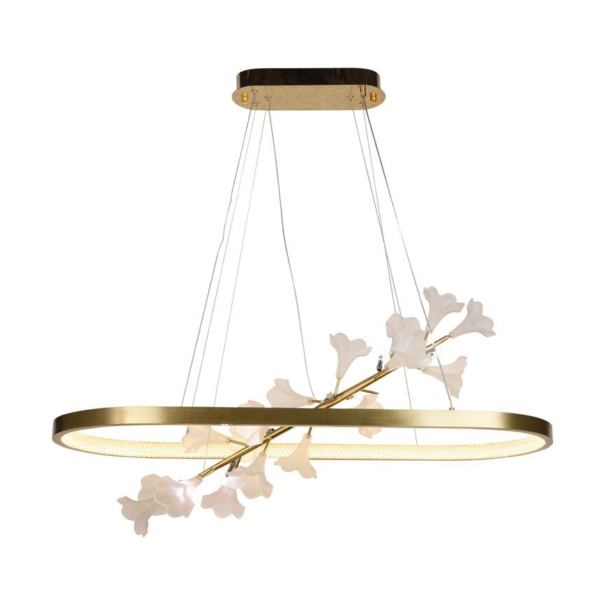 LED himmennettävä kattokruunu johdolla LED/65W/230V 3000-6500K + kaukosäädin