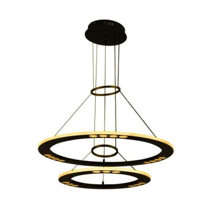 LED himmennettävä kattokruunu johdolla LED/65W/230V 3000-6500K + kaukosäädin