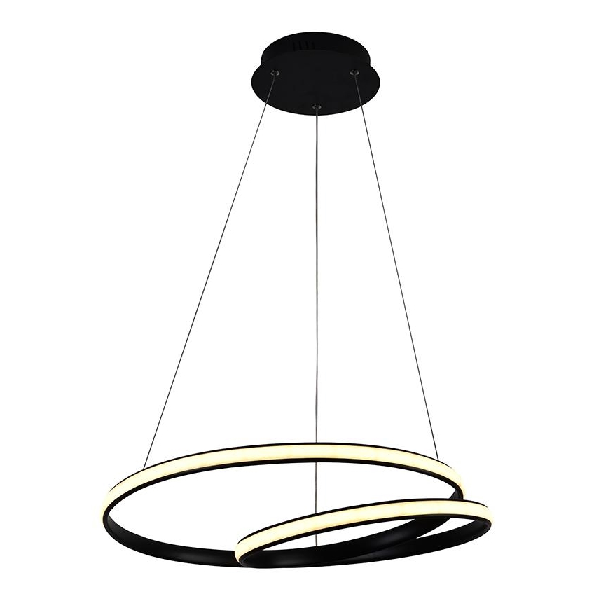 LED himmennettävä kattokruunu johdolla LED/65W/230V 3000-6500K halkaisija 56 cm + kaukosäädin