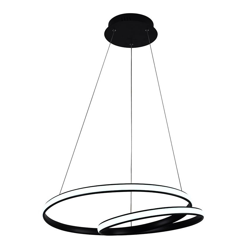 LED himmennettävä kattokruunu johdolla LED/65W/230V 3000-6500K halkaisija 56 cm + kaukosäädin