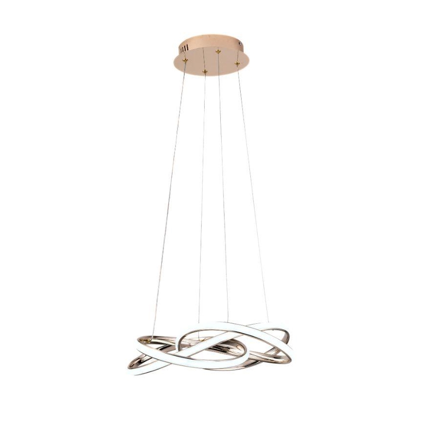 LED himmennettävä kattokruunu johdolla LED/65W/230V 3000-6500K halkaisija 48 cm kulta + kaukosäädin