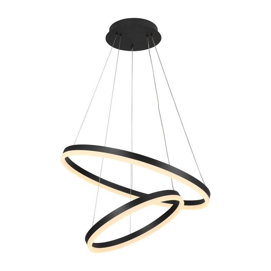 LED himmennettävä kattokruunu johdolla LED/70W/230V 3000-6500K halkaisija 60 cm + kaukosäädin