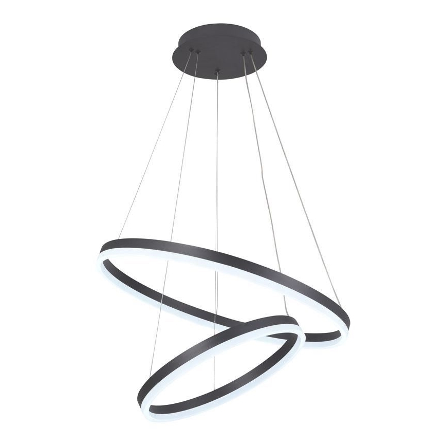 LED himmennettävä kattokruunu johdolla LED/70W/230V 3000-6500K halkaisija 60 cm + kaukosäädin