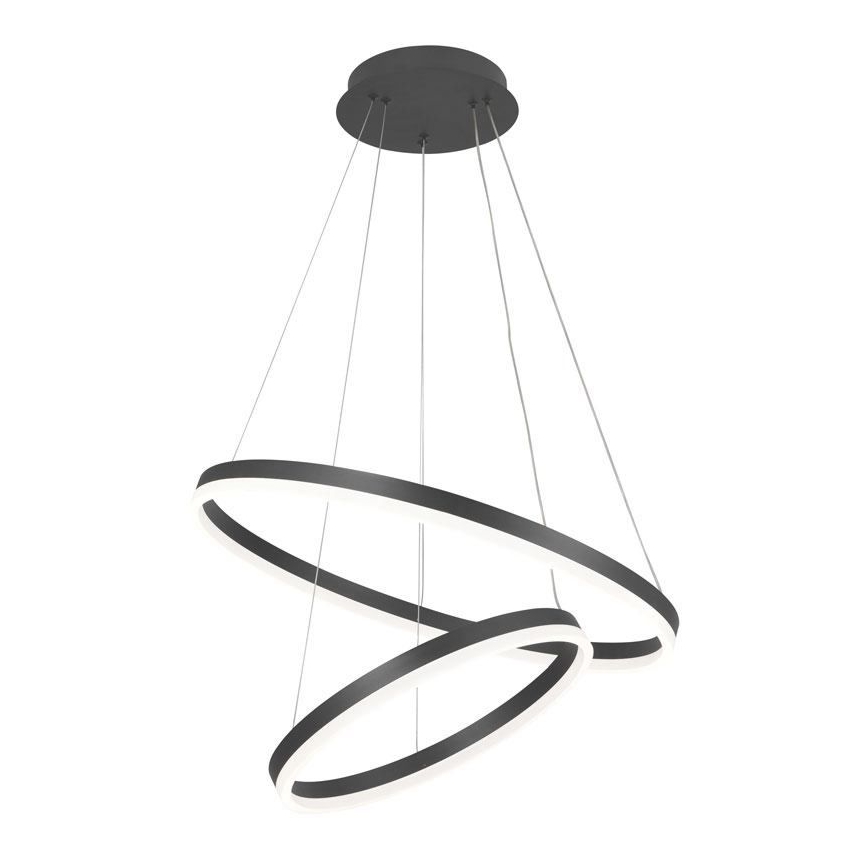 LED himmennettävä kattokruunu johdolla LED/70W/230V 3000-6500K halkaisija 60 cm + kaukosäädin