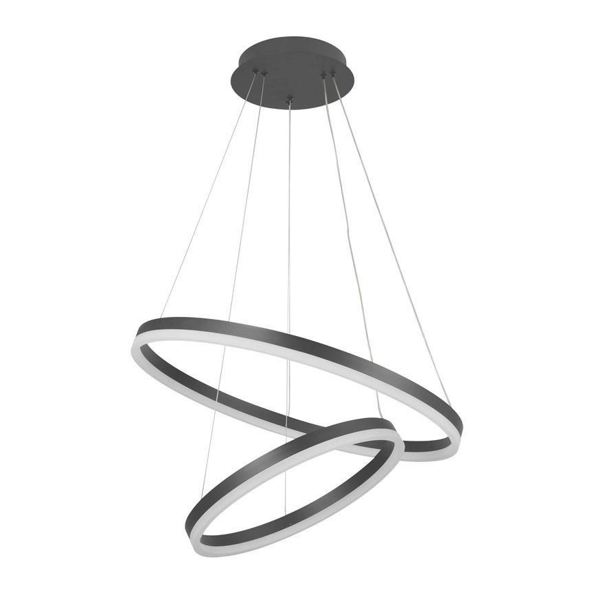 LED himmennettävä kattokruunu johdolla LED/70W/230V 3000-6500K halkaisija 60 cm + kaukosäädin