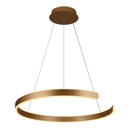 LED himmennettävä kattokruunu johdolla LED/70W/230V 3000-6500K halkaisija 60 cm + kaukosäädin