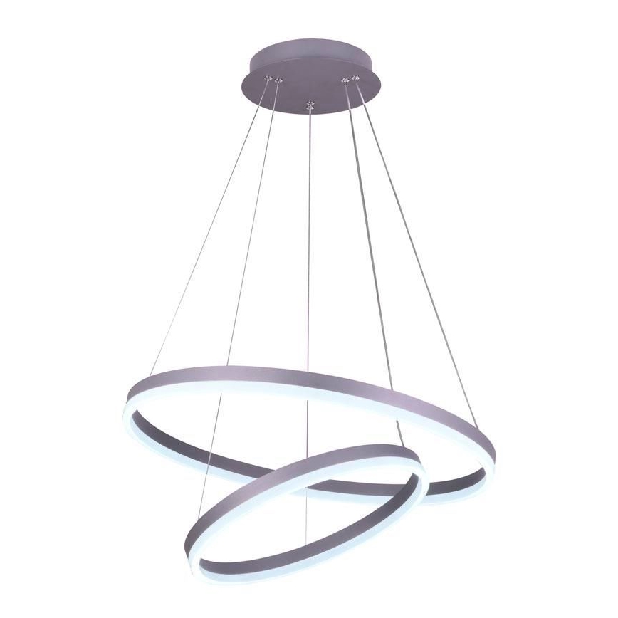 LED himmennettävä kattokruunu johdolla LED/70W/230V 3000-6500K halkaisija 60 cm + kaukosäädin