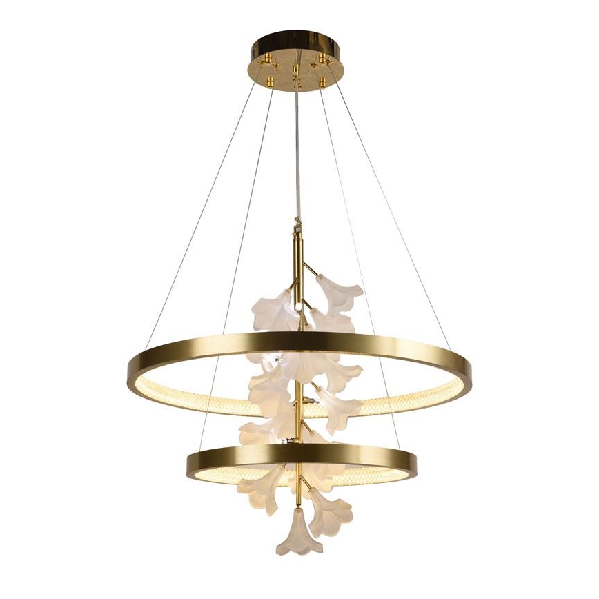 LED himmennettävä kattokruunu johdolla LED/70W/230V 3000-6500K + kaukosäädin