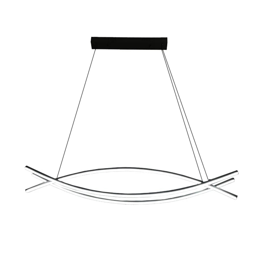 LED himmennettävä kattokruunu johdolla LED/70W/230V 3000-6500K + kaukosäädin