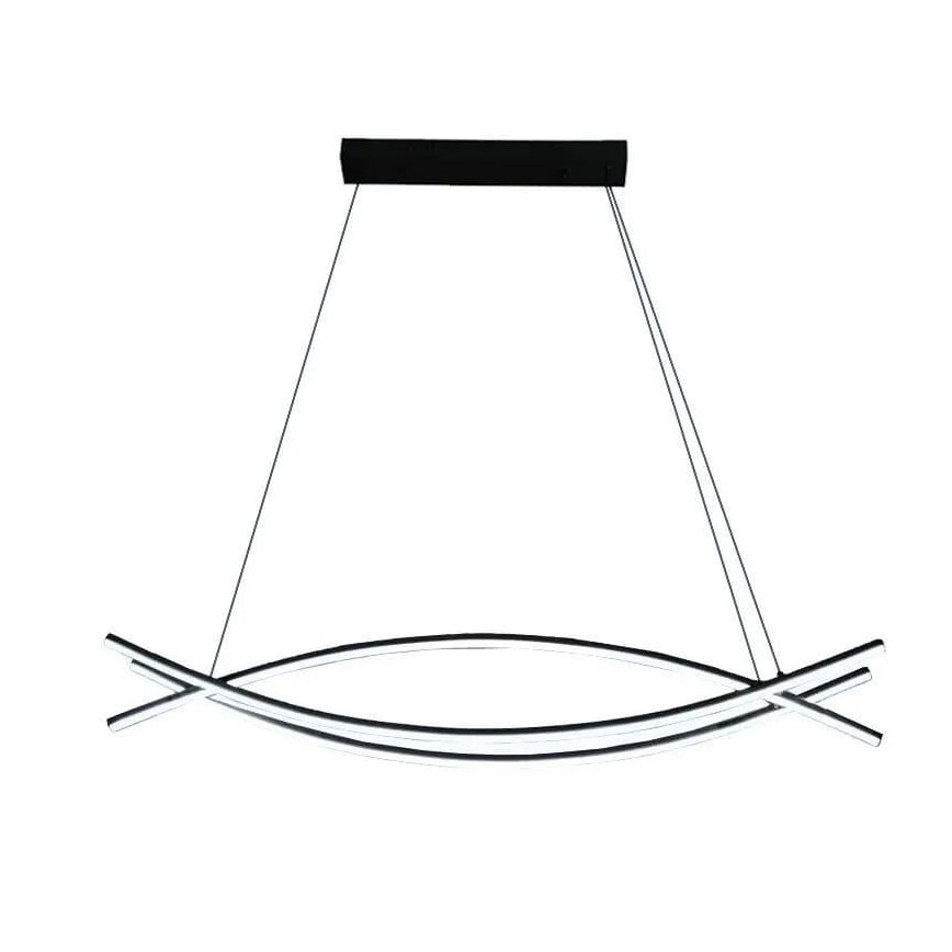 LED himmennettävä kattokruunu johdolla LED/70W/230V 3000-6500K + kaukosäädin