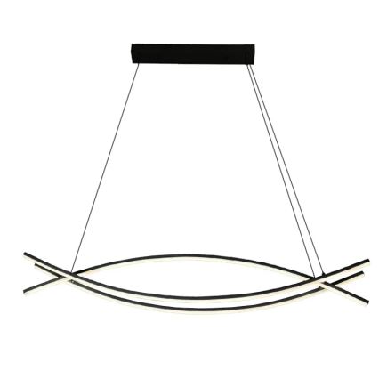 LED himmennettävä kattokruunu johdolla LED/70W/230V 3000-6500K + kaukosäädin