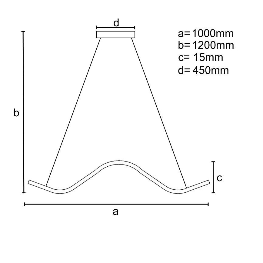 LED himmennettävä kattokruunu johdolla LED/70W/230V 3000-6500K + kaukosäädin