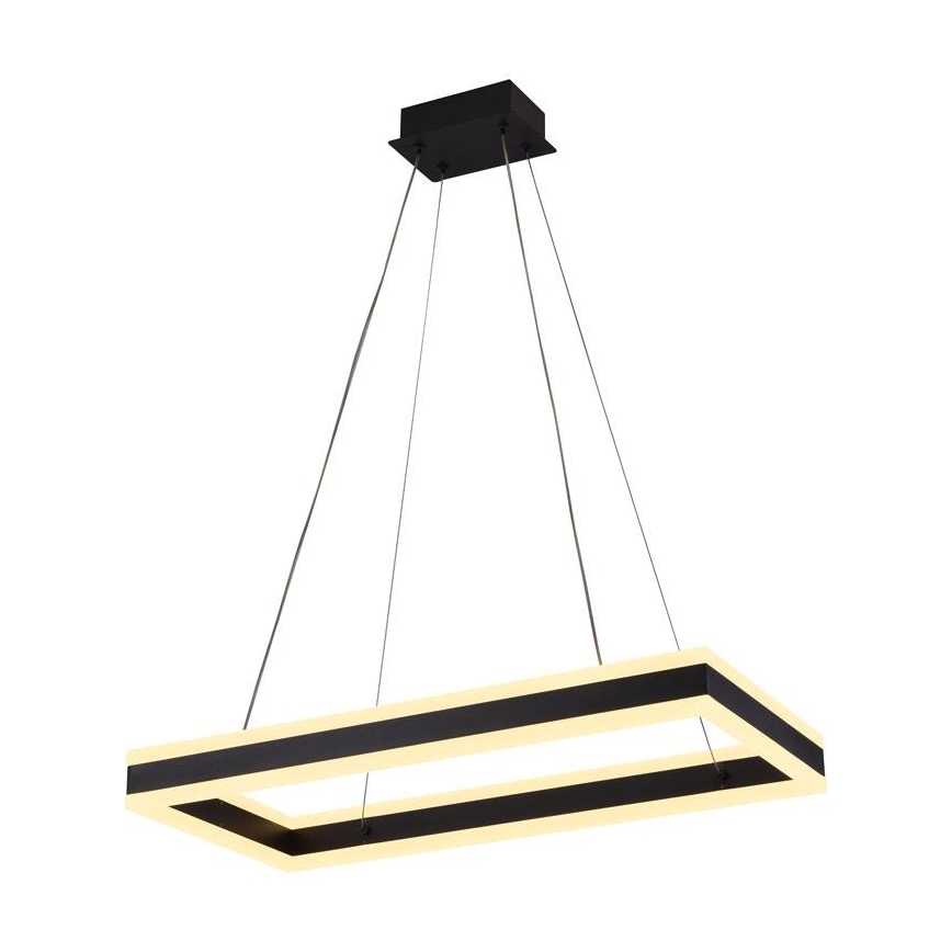 LED himmennettävä kattokruunu johdolla LED/80W/230V 3000-6500K + kaukosäädin
