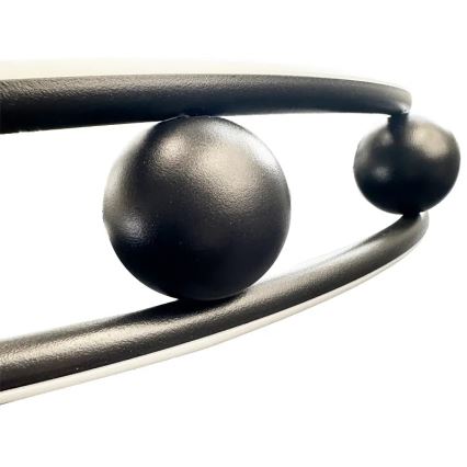 LED himmennettävä kattokruunu johdolla LED/80W/230V 3000-6500K halkaisija 60 cm + kaukosäädin