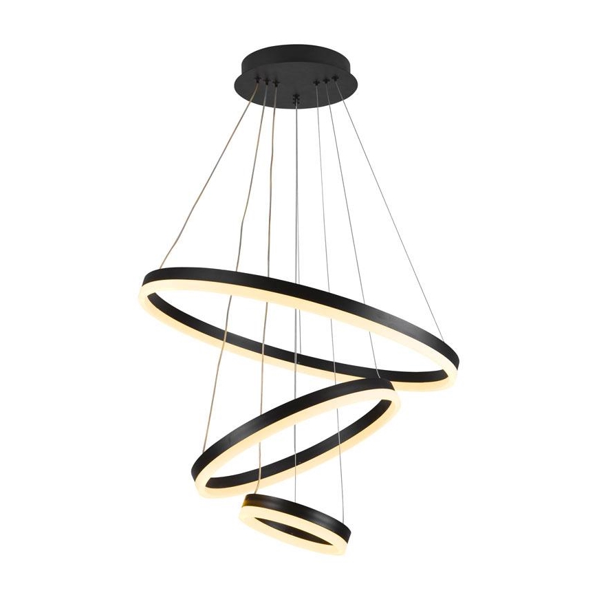 LED himmennettävä kattokruunu johdolla LED/85W/230V 3000-6500K halkaisija 60 cm + kaukosäädin